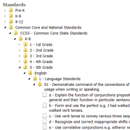 Standards Tree