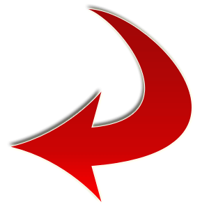 Red Arrow Curved Downright - Red Arrow Gifs, HD Png Download - vhv in 2023